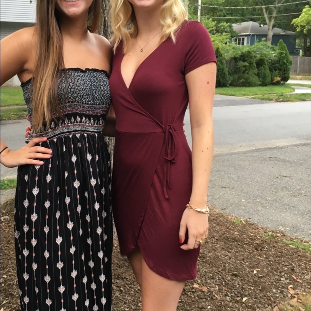 Pacsun wrap dress